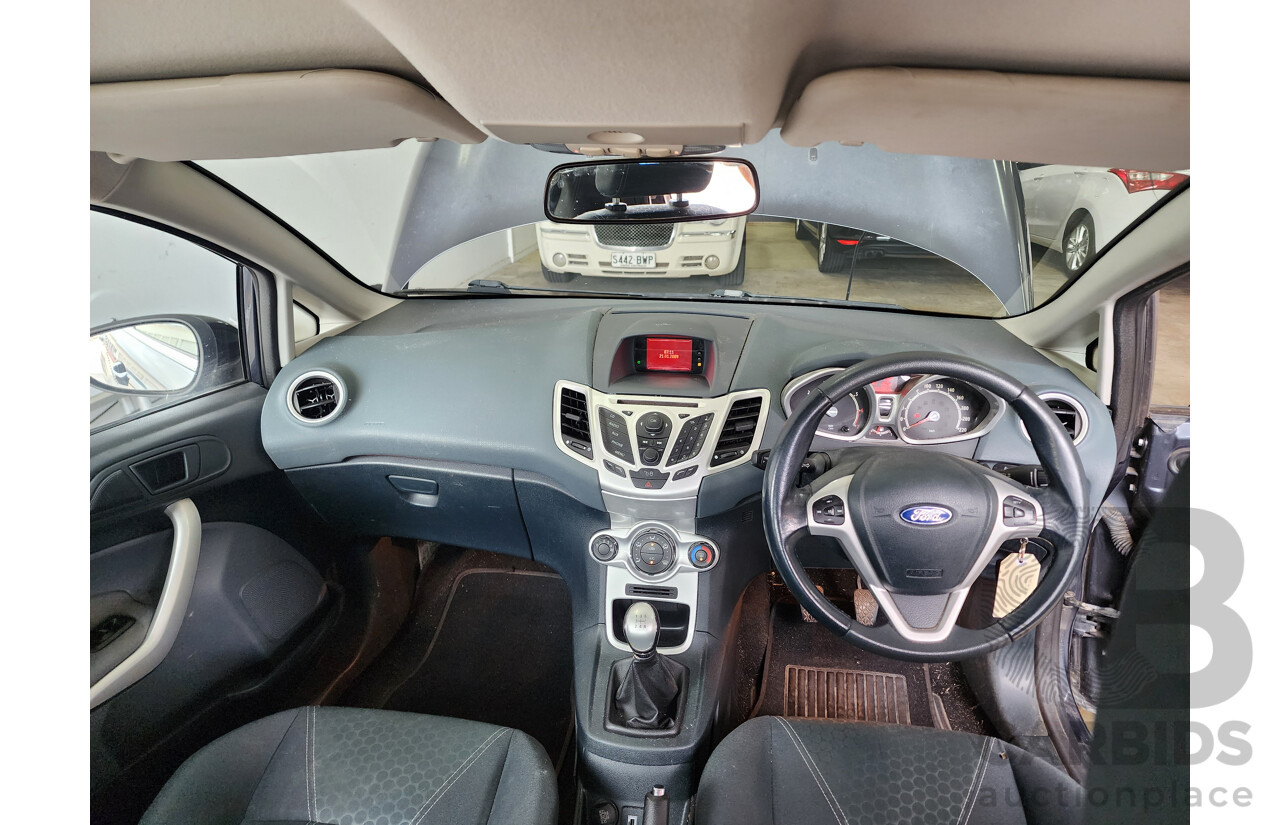 1/2009 Ford Fiesta Zetec WS 5d Hatchback Grey 1.6L