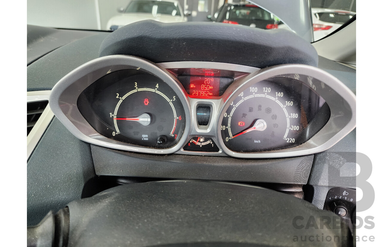 1/2009 Ford Fiesta Zetec WS 5d Hatchback Grey 1.6L