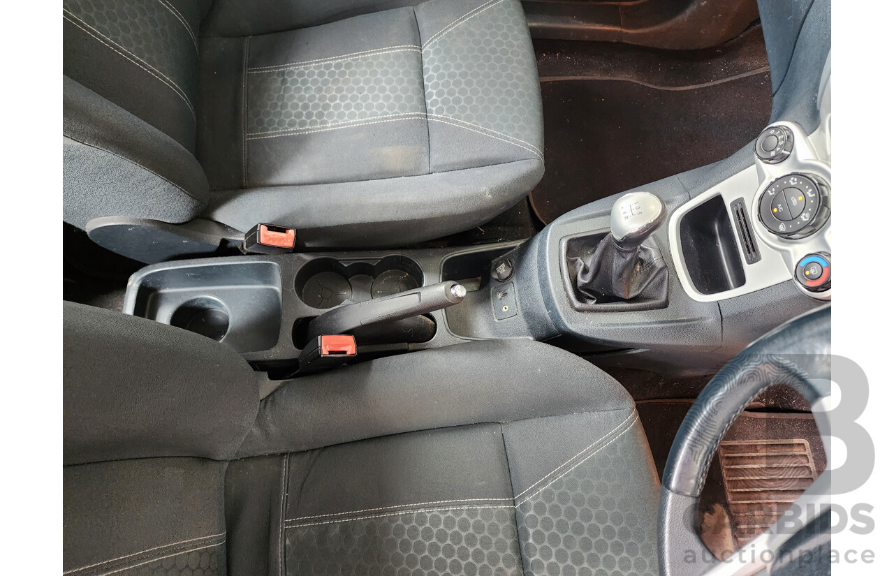 1/2009 Ford Fiesta Zetec WS 5d Hatchback Grey 1.6L