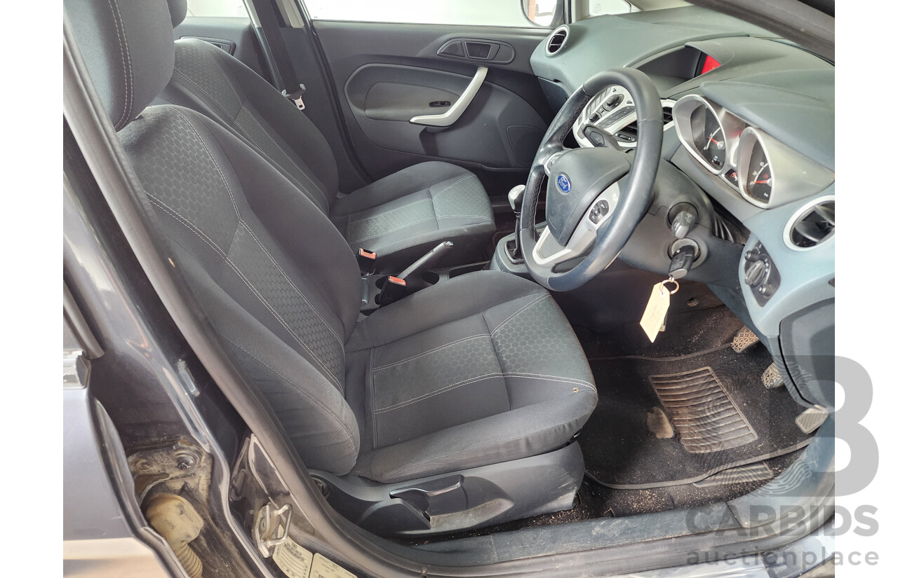 1/2009 Ford Fiesta Zetec WS 5d Hatchback Grey 1.6L