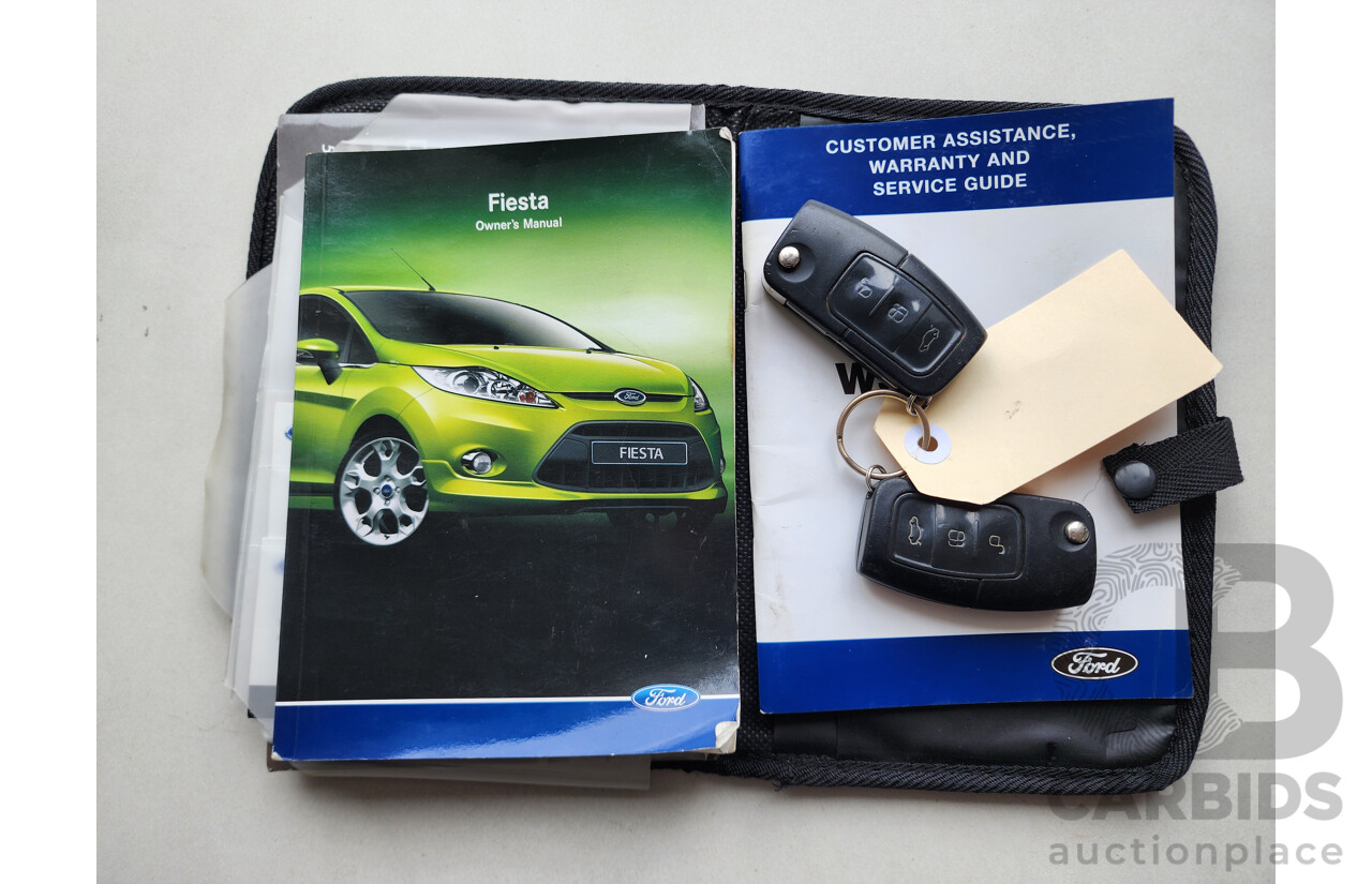 1/2009 Ford Fiesta Zetec WS 5d Hatchback Grey 1.6L