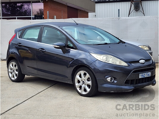 1/2009 Ford Fiesta Zetec WS 5d Hatchback Grey 1.6L