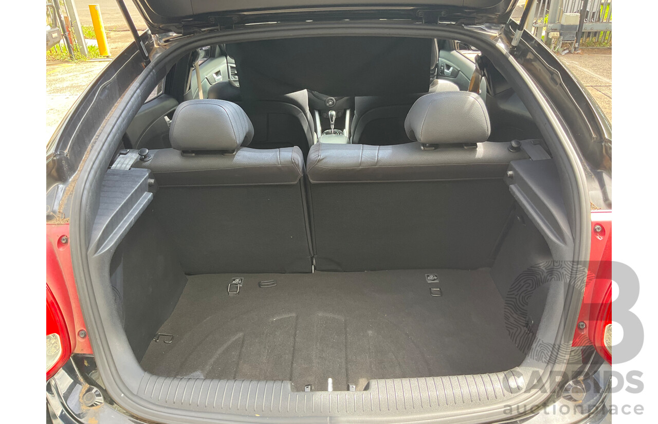 8/2015 Hyundai Veloster SR Turbo FS4 SERIES 2 3d Coupe Phantom Black Pearl Turbo 1.6L