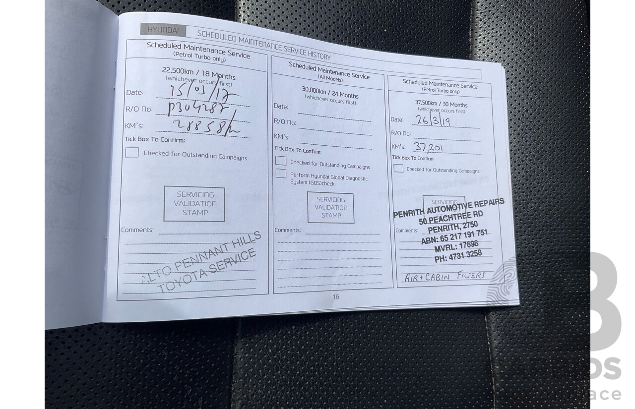 8/2015 Hyundai Veloster SR Turbo FS4 SERIES 2 3d Coupe Phantom Black Pearl Turbo 1.6L