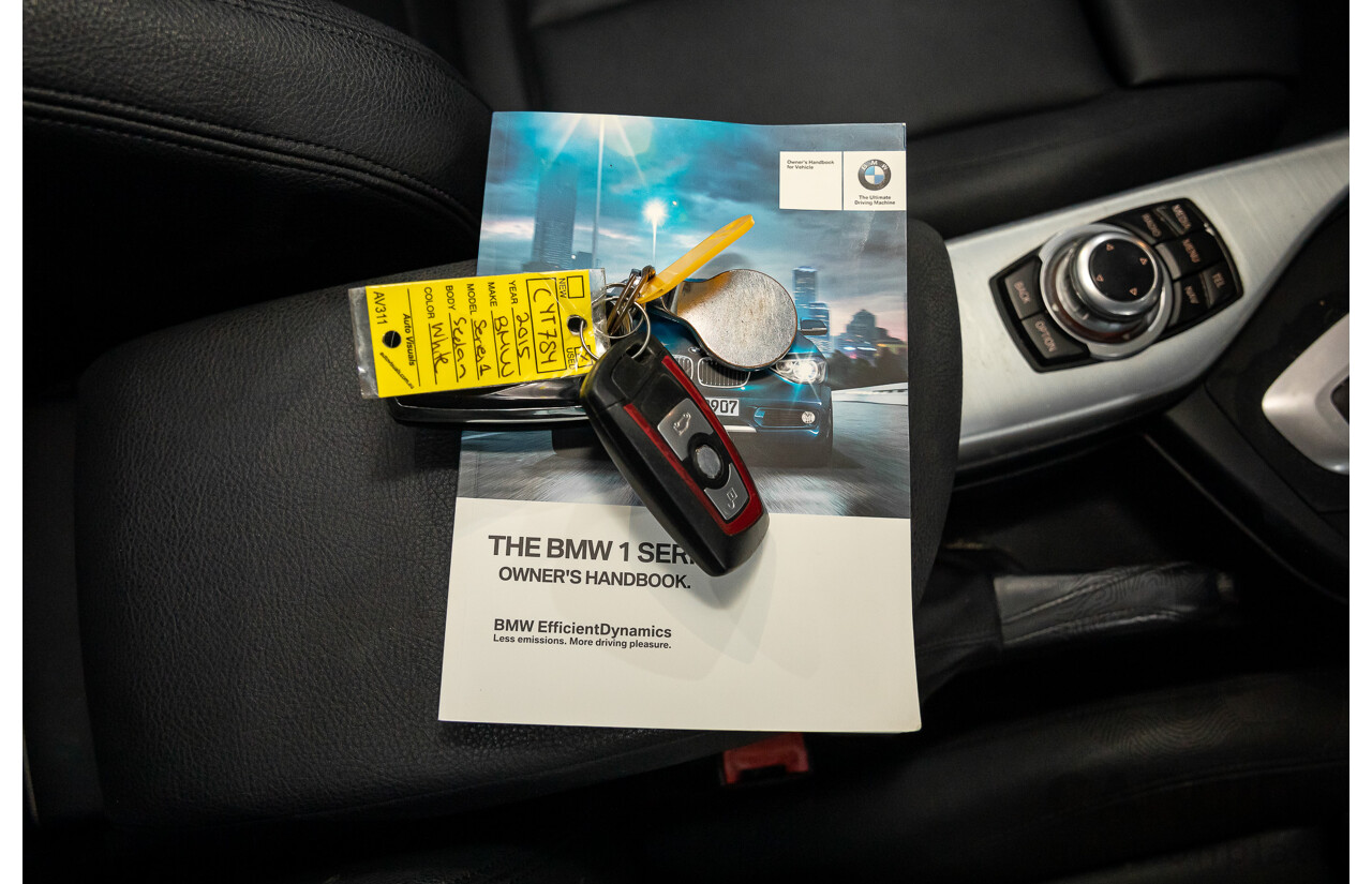 02/2015 BMW 116i Sport (RWD) F20 MY15 5d Hatchback Mineral White Metallic Turbo 1.6L