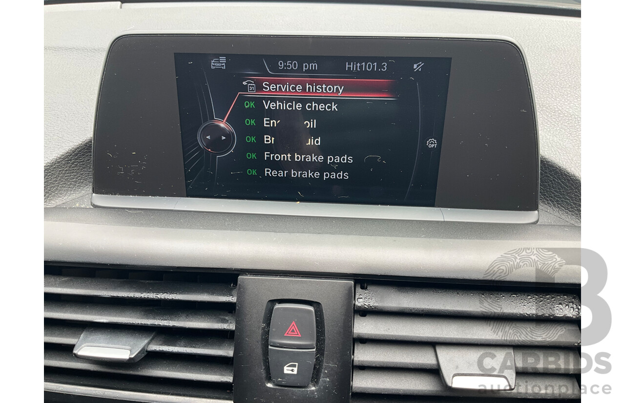 02/2015 BMW 116i Sport (RWD) F20 MY15 5d Hatchback Mineral White Metallic Turbo 1.6L