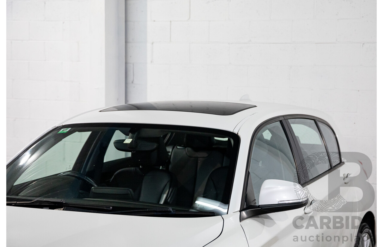02/2015 BMW 116i Sport (RWD) F20 MY15 5d Hatchback Mineral White Metallic Turbo 1.6L