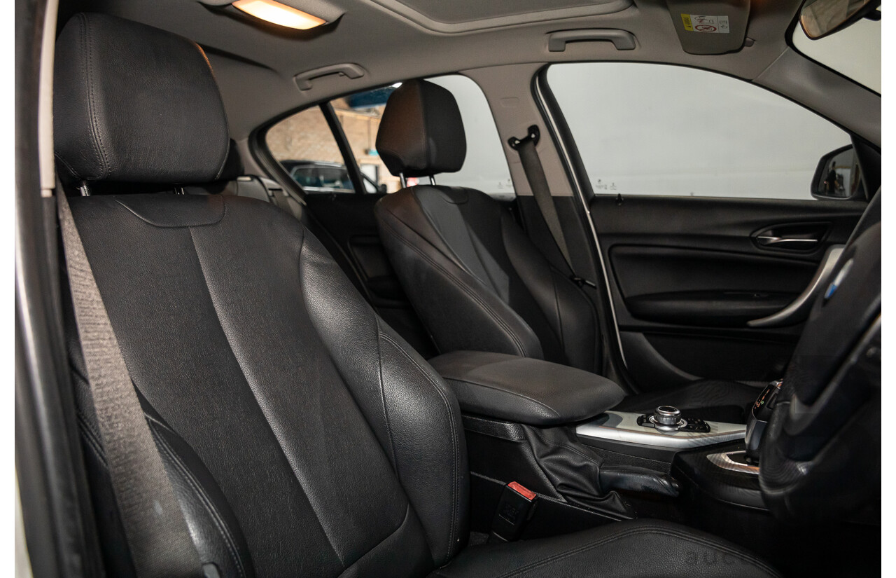 02/2015 BMW 116i Sport (RWD) F20 MY15 5d Hatchback Mineral White Metallic Turbo 1.6L