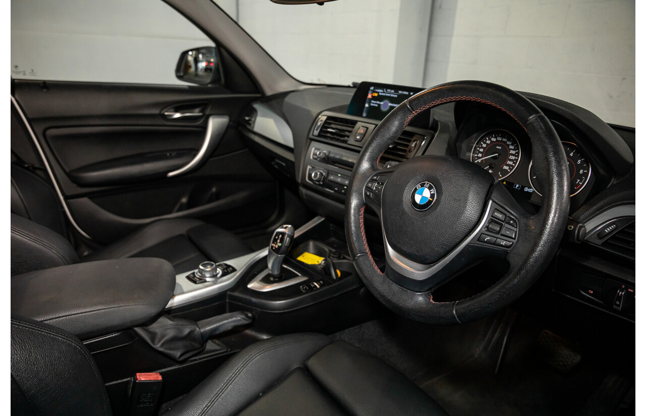 02/2015 BMW 116i Sport (RWD) F20 MY15 5d Hatchback Mineral White Metallic Turbo 1.6L