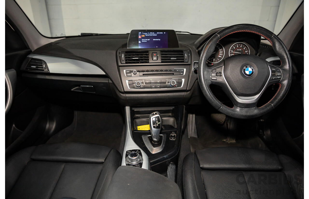 02/2015 BMW 116i Sport (RWD) F20 MY15 5d Hatchback Mineral White Metallic Turbo 1.6L