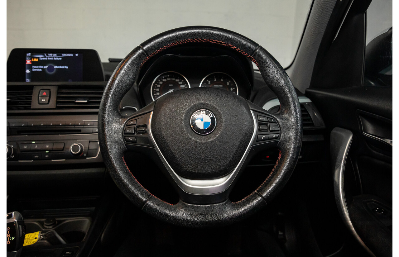 02/2015 BMW 116i Sport (RWD) F20 MY15 5d Hatchback Mineral White Metallic Turbo 1.6L