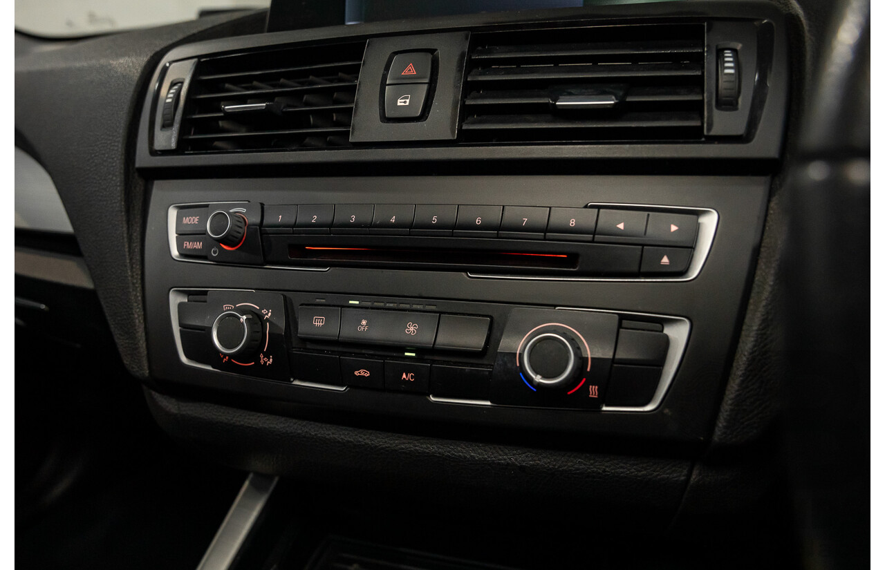 02/2015 BMW 116i Sport (RWD) F20 MY15 5d Hatchback Mineral White Metallic Turbo 1.6L