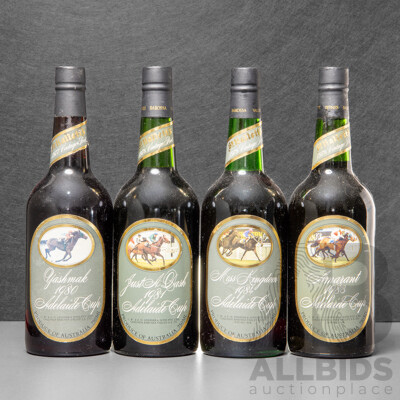 Collection of Four Various St Hallets Race Winning Ports (4)