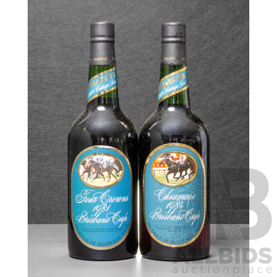 Pair of St Hallets Race Winning Ports (2)