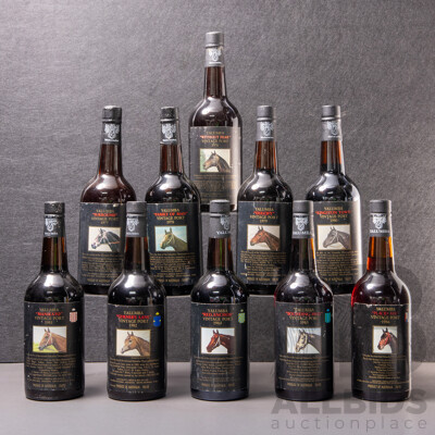 Yalumla Vintage Port Year 1976 to 1986, Missing 1983