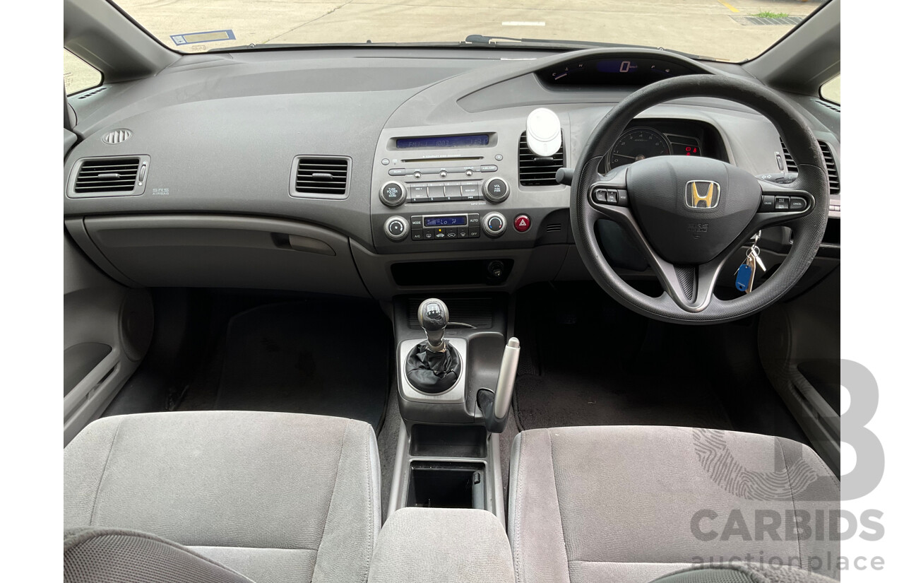 1/2008 Honda Civic VTi-L MY07 4d Sedan Black 1.8L