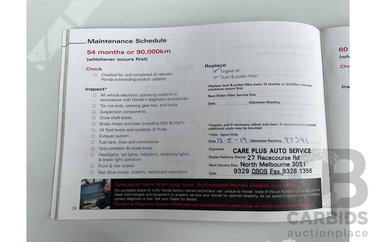 1/2008 Honda Civic VTi-L MY07 4d Sedan Black 1.8L