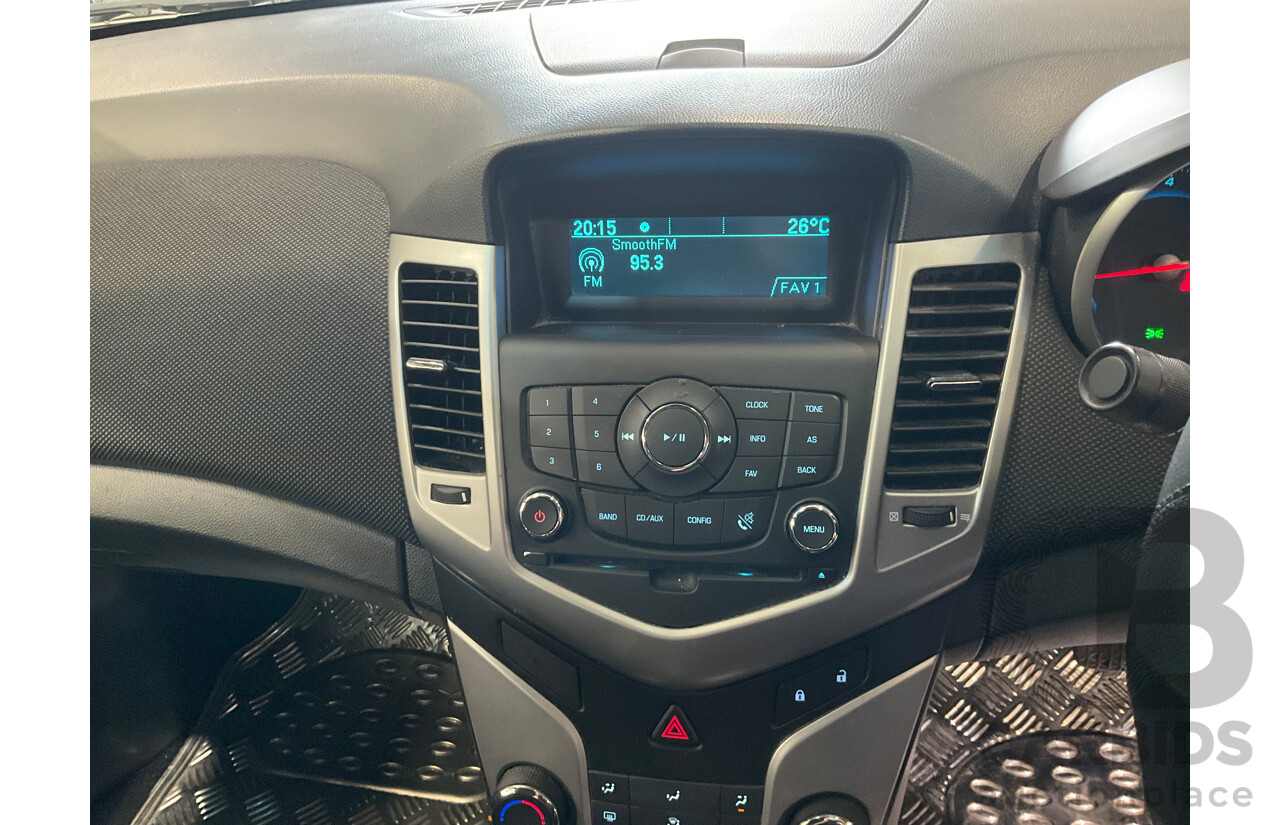 2/2012 Holden Cruze CD JH MY12 4d Sedan Red Hot Turbo 1.4L