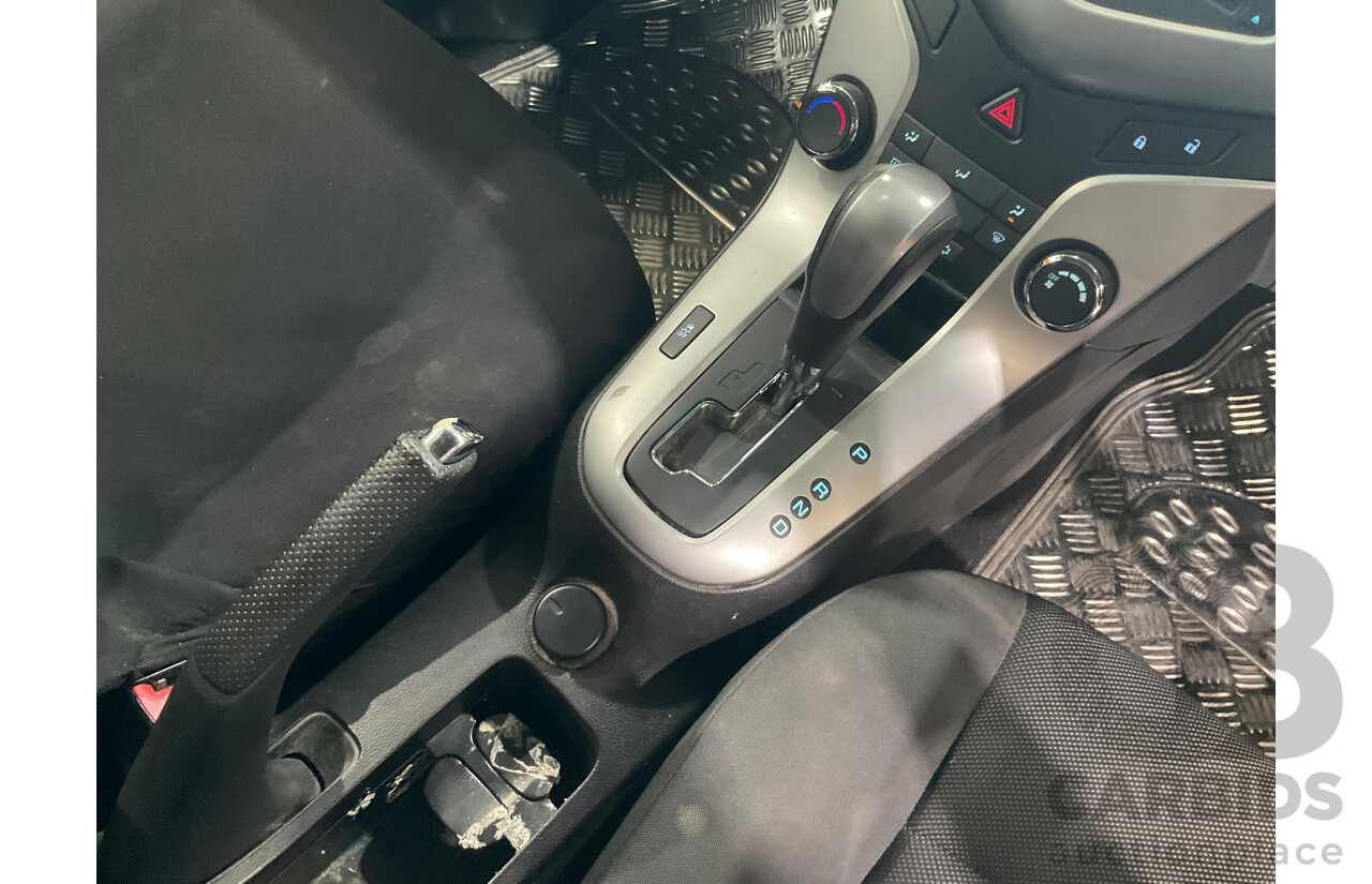 2/2012 Holden Cruze CD JH MY12 4d Sedan Red Hot Turbo 1.4L