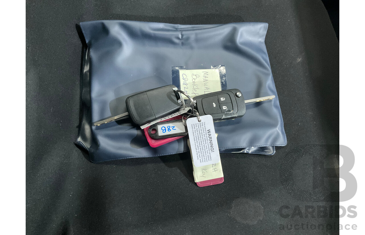 2/2012 Holden Cruze CD JH MY12 4d Sedan Red Hot Turbo 1.4L