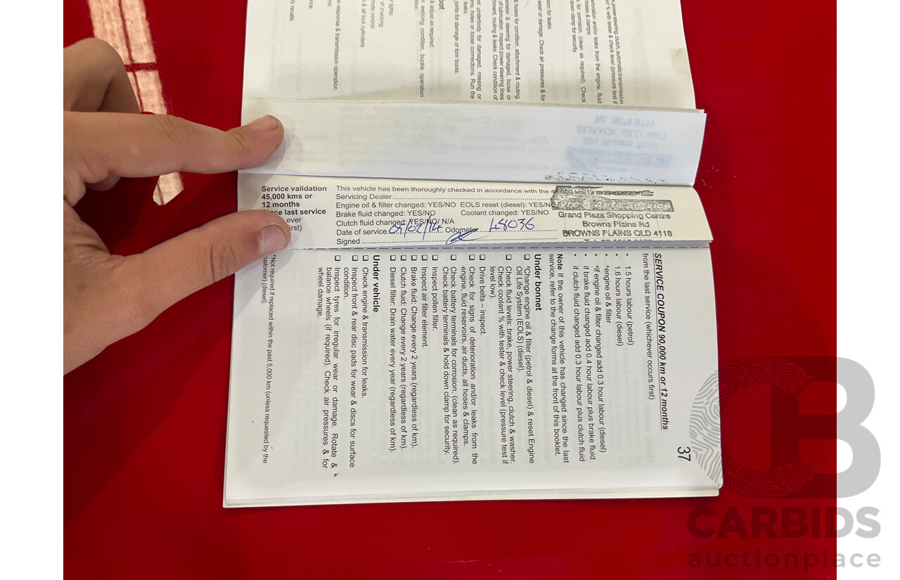 2/2012 Holden Cruze CD JH MY12 4d Sedan Red Hot Turbo 1.4L