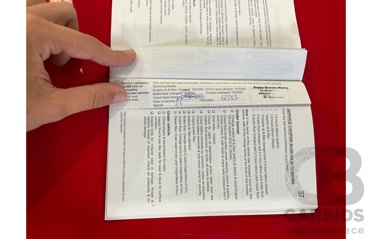 2/2012 Holden Cruze CD JH MY12 4d Sedan Red Hot Turbo 1.4L