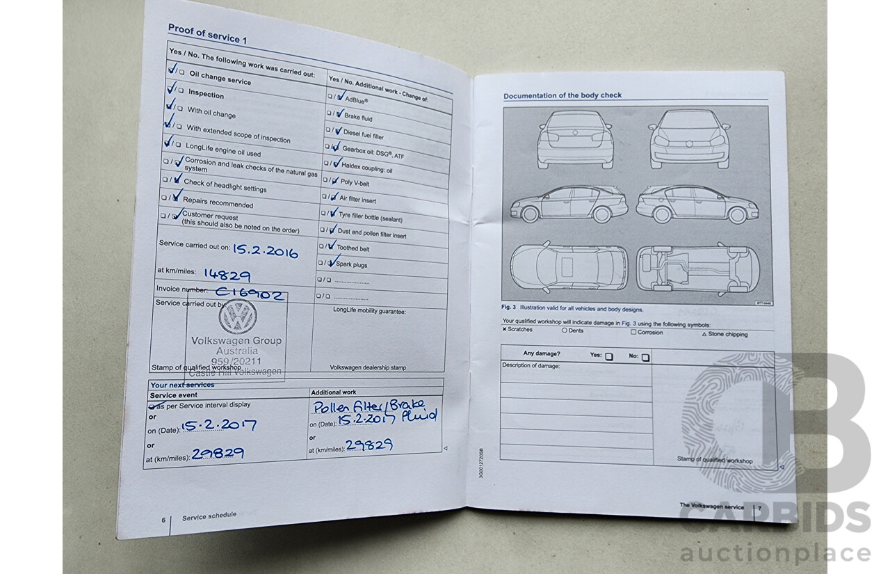 2/2015 Volkswagen Golf 103 TSI Highline AU MY15 5d Hatchback Black 1.4L