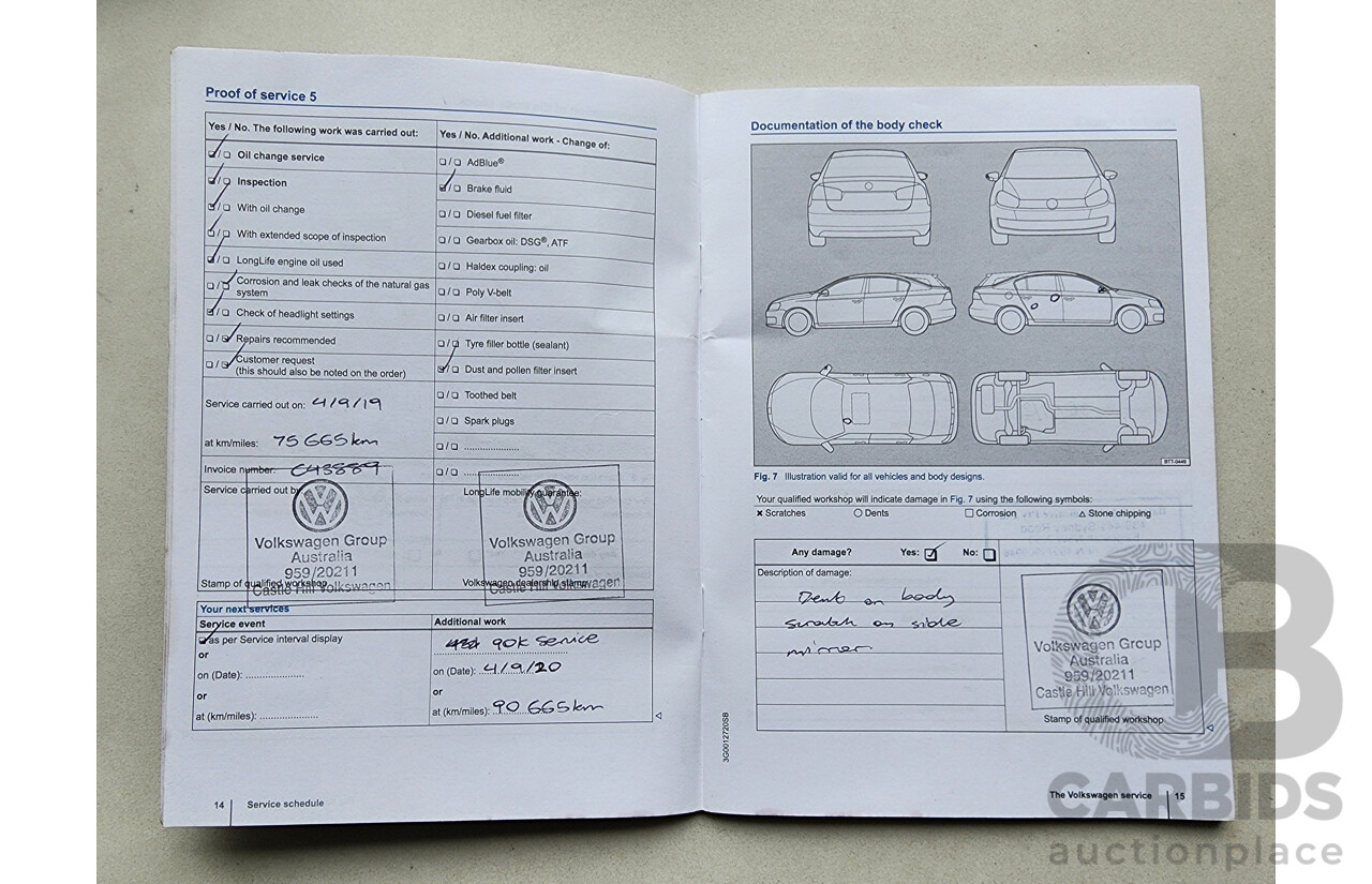 2/2015 Volkswagen Golf 103 TSI Highline AU MY15 5d Hatchback Black 1.4L