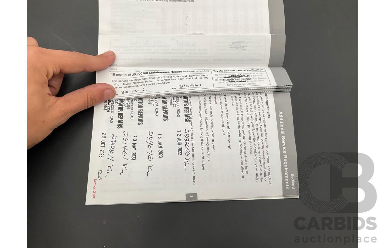 01/2016 Toyota RAV4 GX (FWD) ZSA42R MY16 4d Wagon Glacier White 2.0L