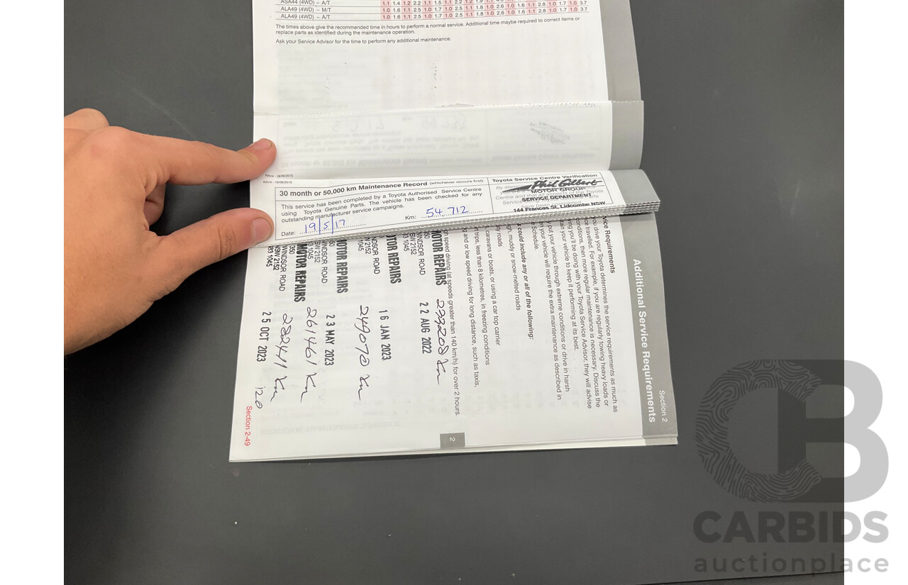 01/2016 Toyota RAV4 GX (FWD) ZSA42R MY16 4d Wagon Glacier White 2.0L