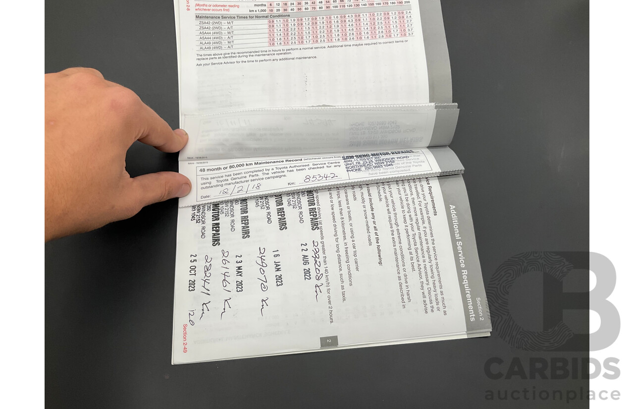 01/2016 Toyota RAV4 GX (FWD) ZSA42R MY16 4d Wagon Glacier White 2.0L