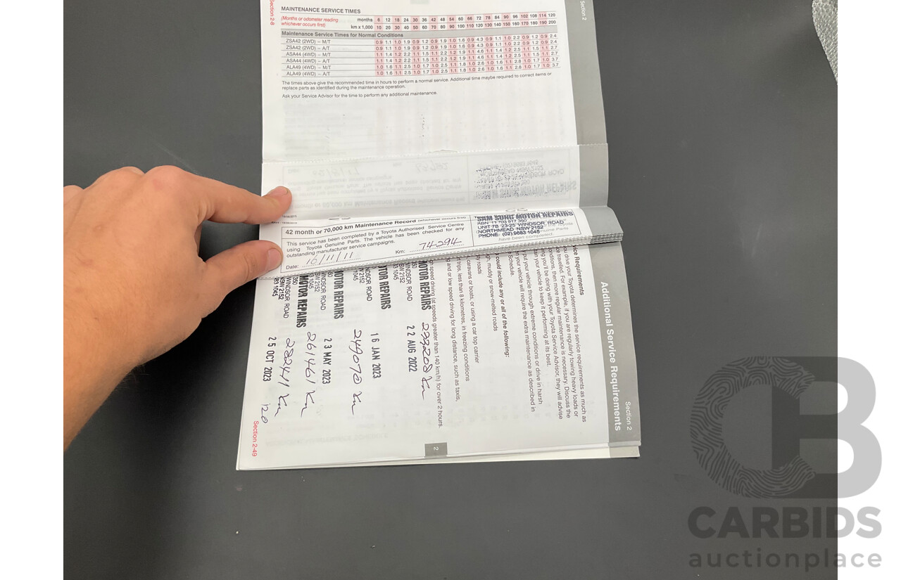 01/2016 Toyota RAV4 GX (FWD) ZSA42R MY16 4d Wagon Glacier White 2.0L