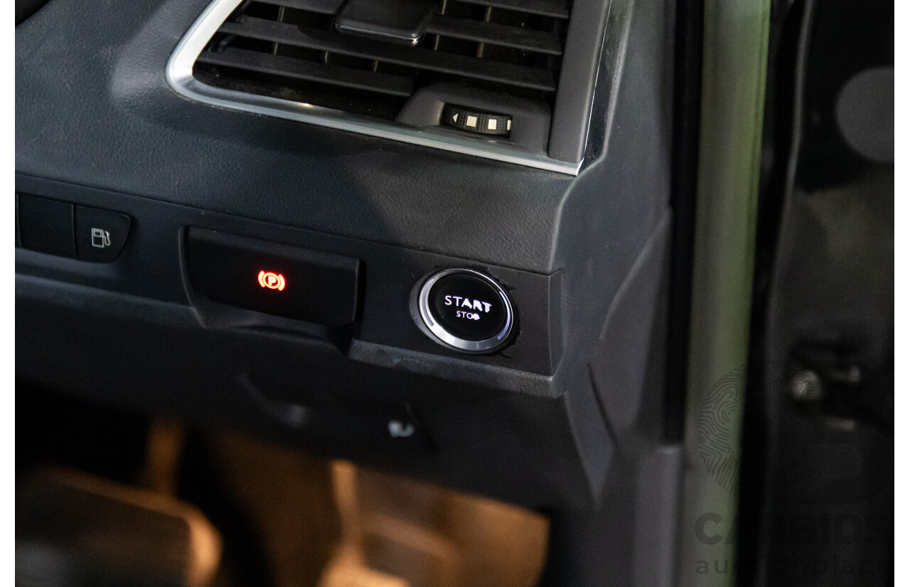 8/2013 Peugeot 508 Allure 1.6T MY13 4d Sedan Nera Black Pearl Turbo 1.6L