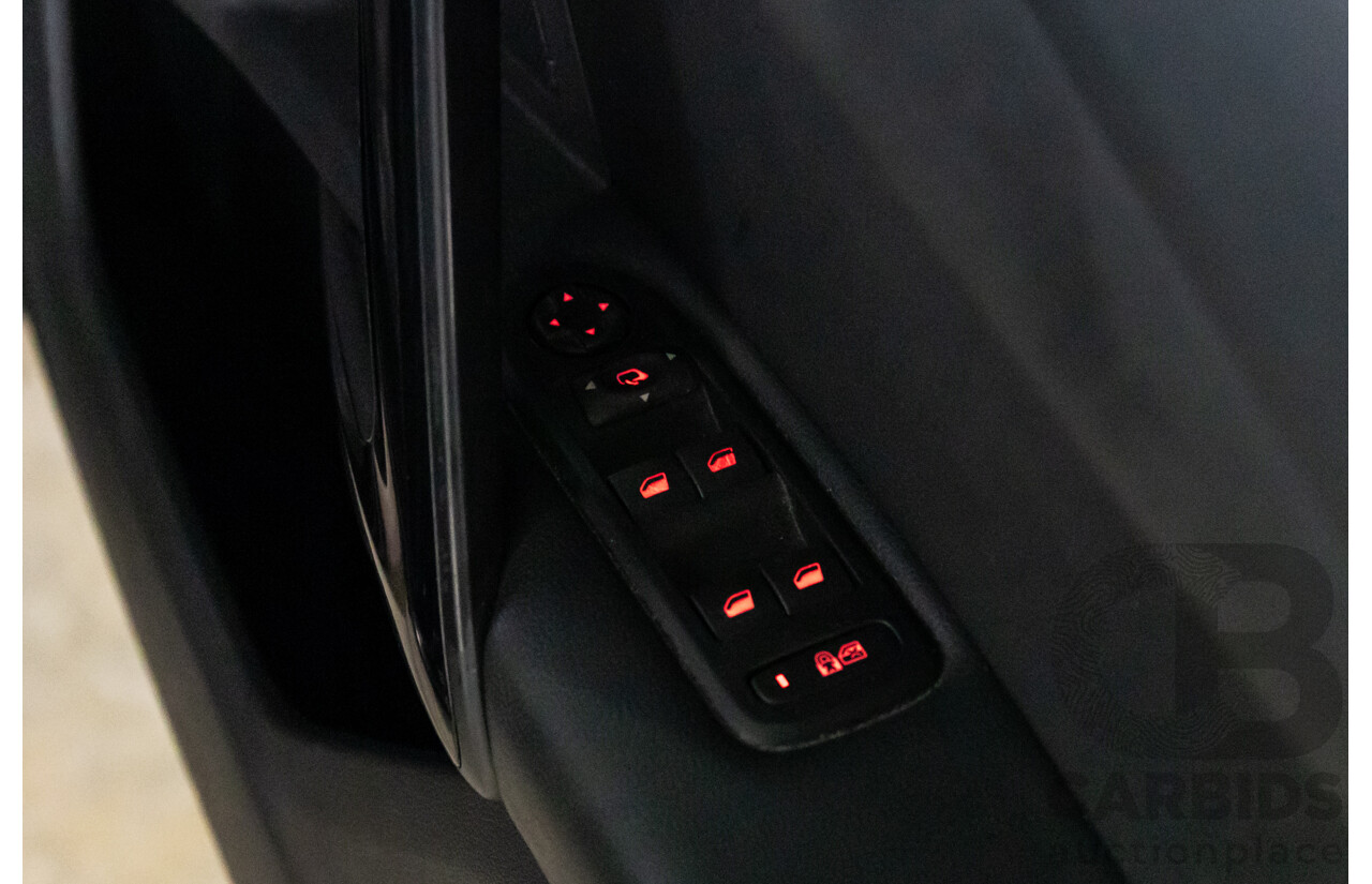 8/2013 Peugeot 508 Allure 1.6T MY13 4d Sedan Nera Black Pearl Turbo 1.6L