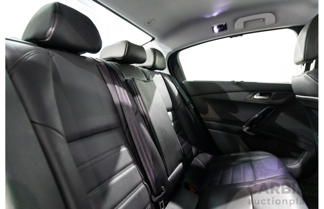 8/2013 Peugeot 508 Allure 1.6T MY13 4d Sedan Nera Black Pearl Turbo 1.6L