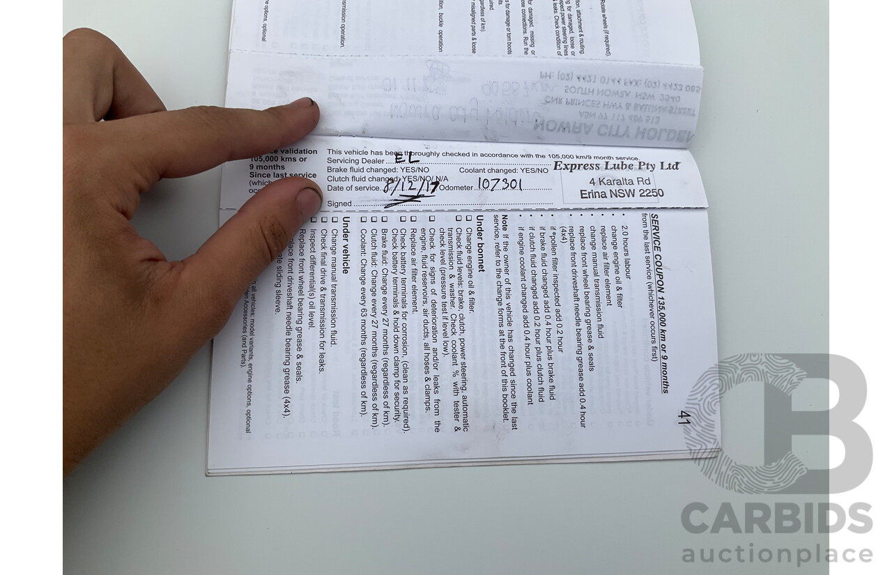 12/2012 Holden Colorado 7 LT (4x4) RG 4d Wagon Summit White Turbo Diesel 2.8L - 7 Seater