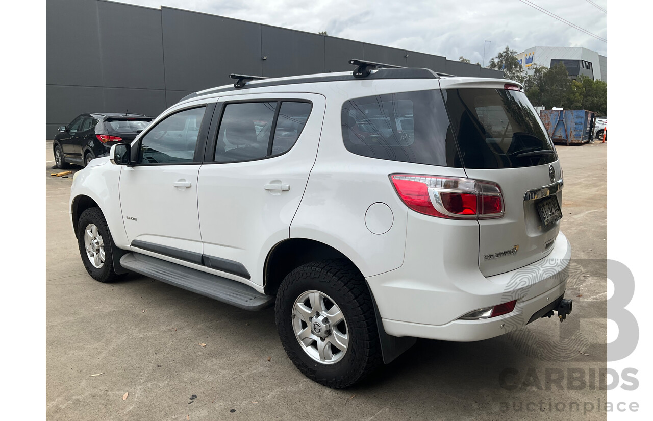 12/2012 Holden Colorado 7 LT (4x4) RG 4d Wagon Summit White Turbo Diesel 2.8L - 7 Seater