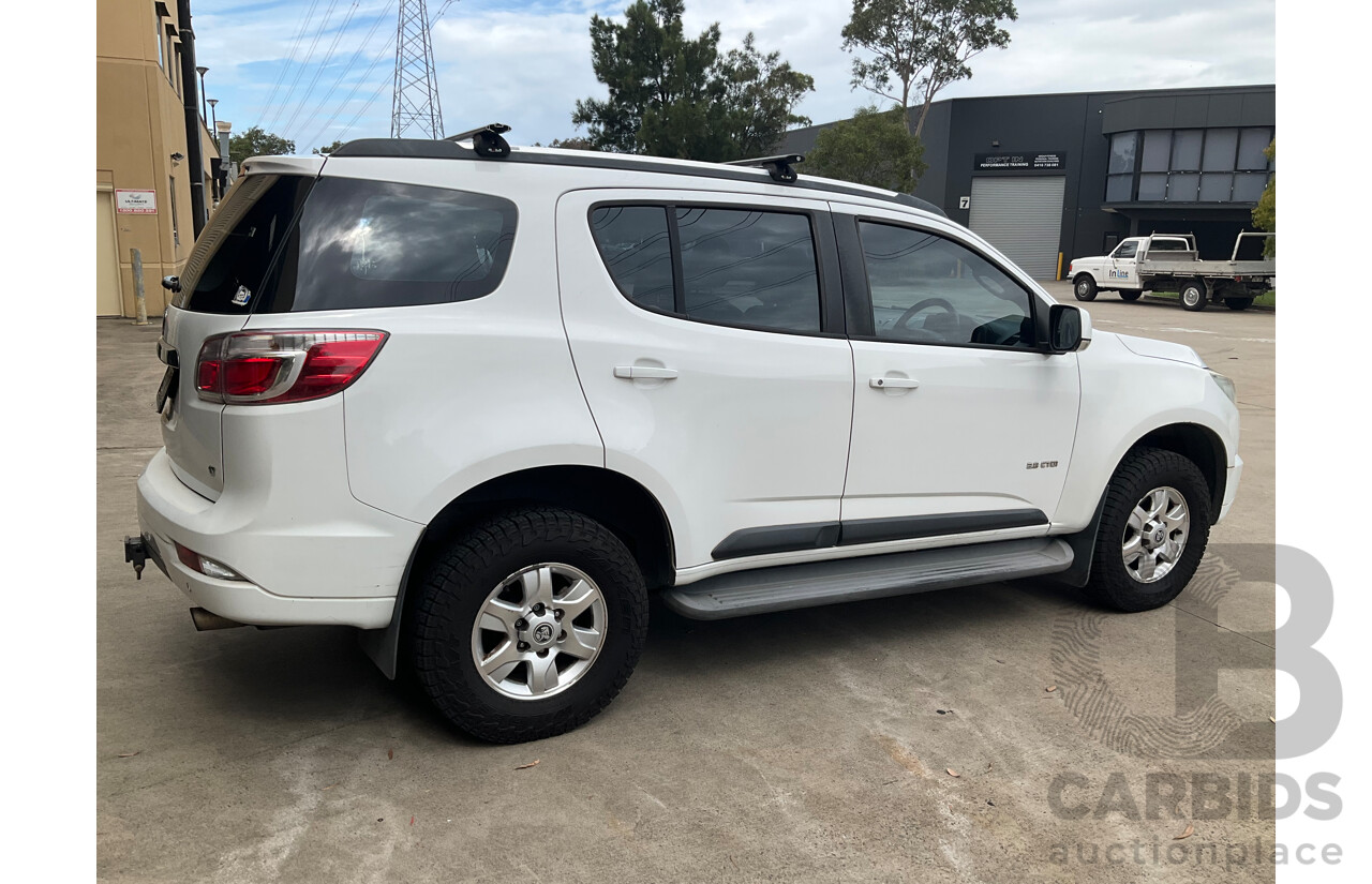 12/2012 Holden Colorado 7 LT (4x4) RG 4d Wagon Summit White Turbo Diesel 2.8L - 7 Seater
