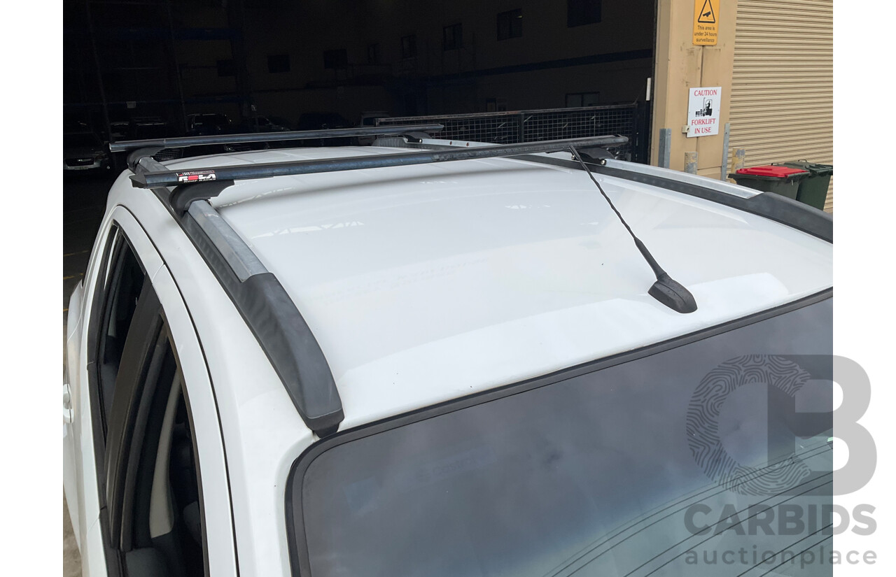 12/2012 Holden Colorado 7 LT (4x4) RG 4d Wagon Summit White Turbo Diesel 2.8L - 7 Seater