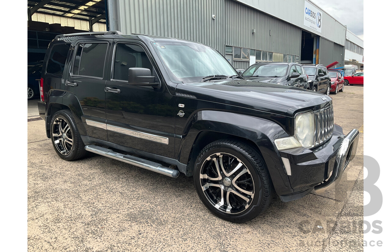 7/2010 Jeep Cherokee Limited (4x4) KK 4d Wagon Briliant Black Crystal Pearl V6 3.7L