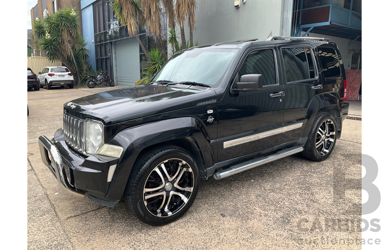 7/2010 Jeep Cherokee Limited (4x4) KK 4d Wagon Briliant Black Crystal Pearl V6 3.7L