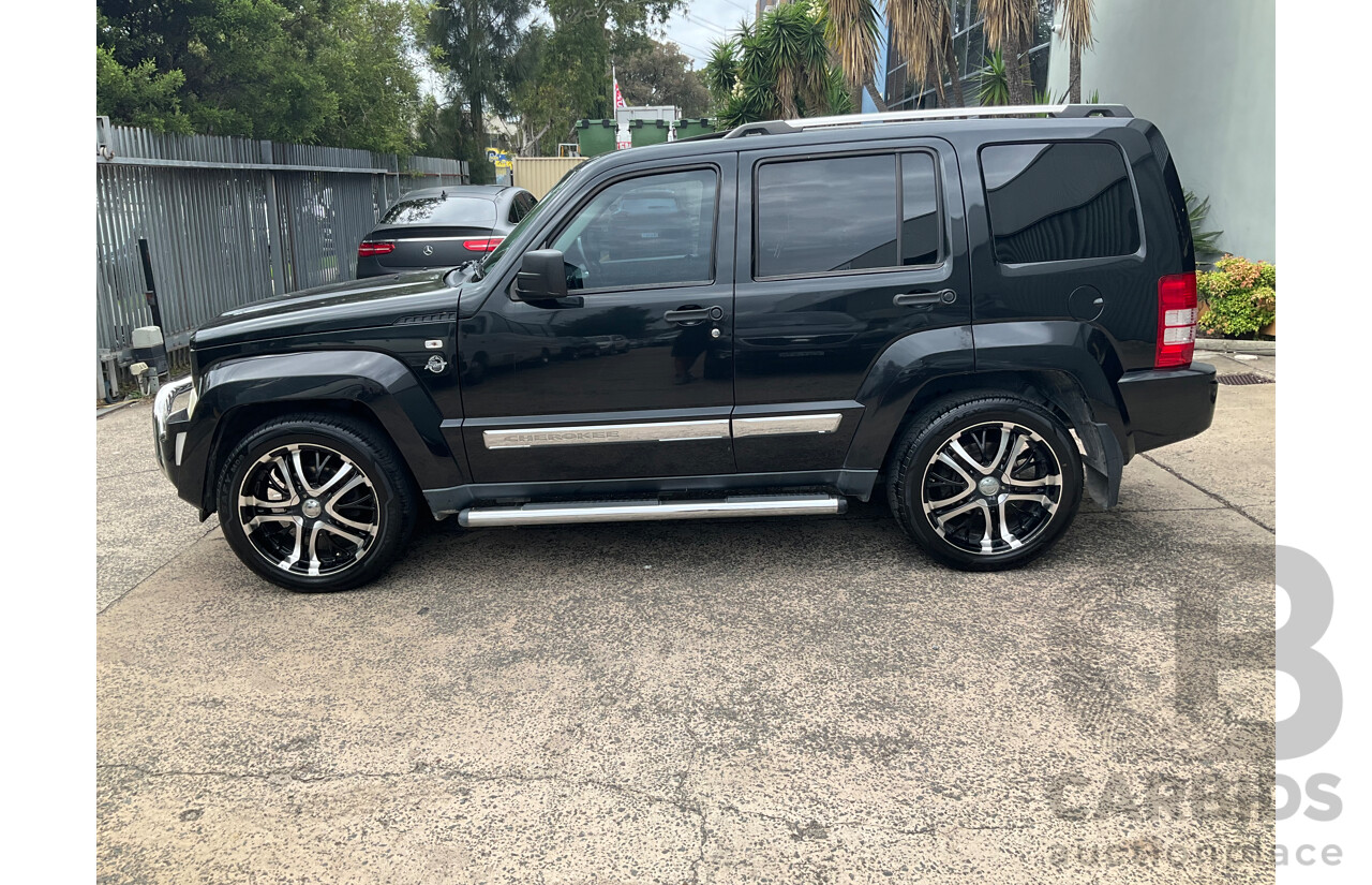 7/2010 Jeep Cherokee Limited (4x4) KK 4d Wagon Briliant Black Crystal Pearl V6 3.7L