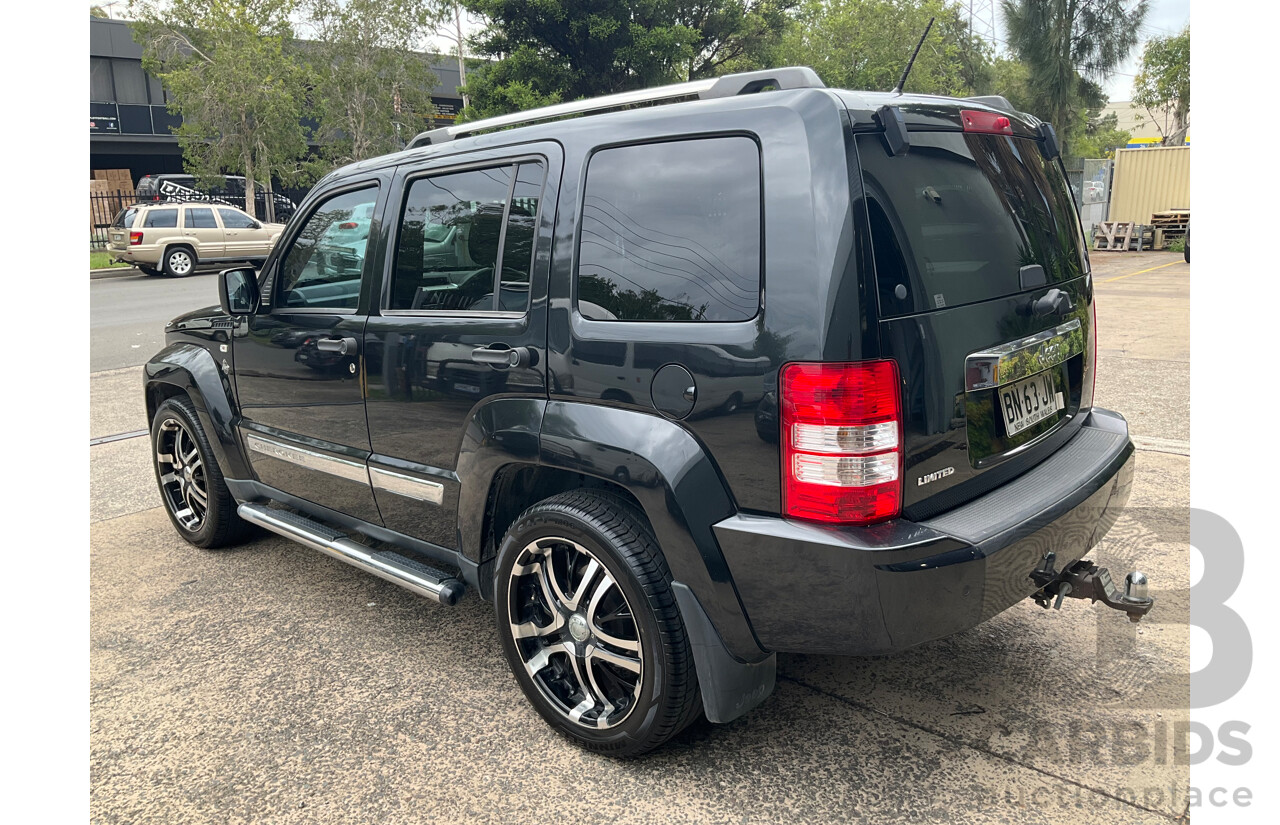 7/2010 Jeep Cherokee Limited (4x4) KK 4d Wagon Briliant Black Crystal Pearl V6 3.7L