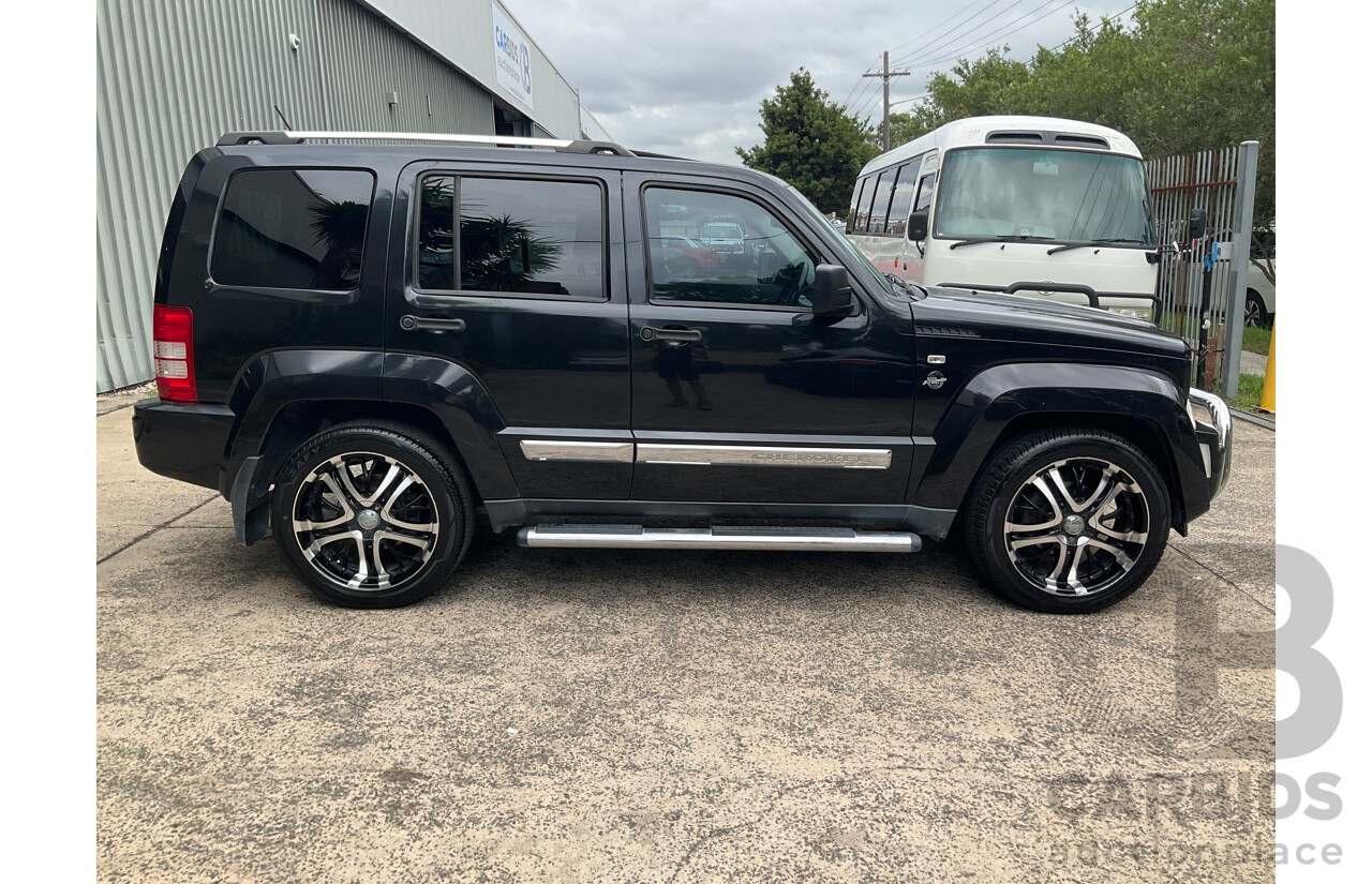 7/2010 Jeep Cherokee Limited (4x4) KK 4d Wagon Briliant Black Crystal Pearl V6 3.7L