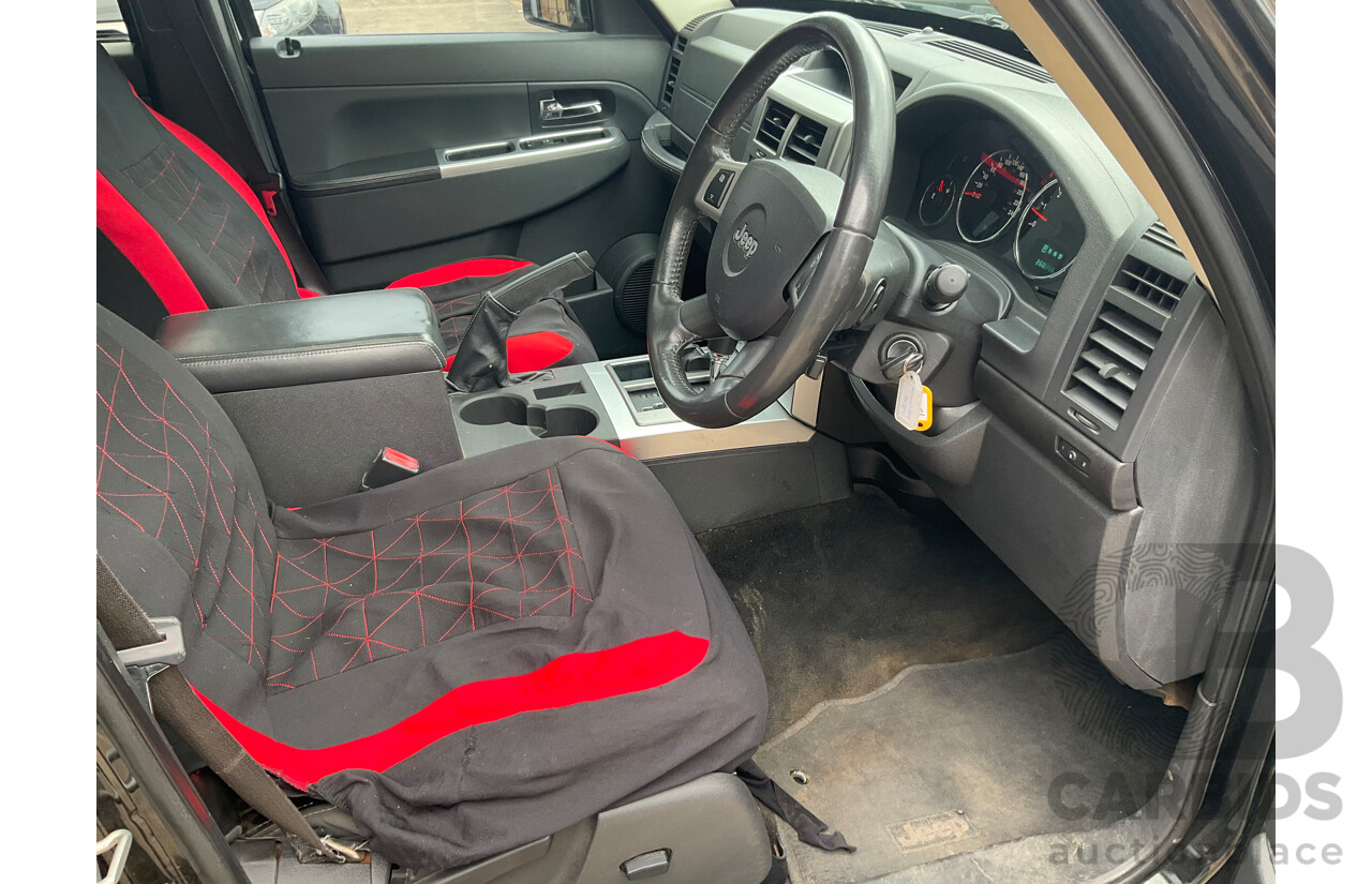 7/2010 Jeep Cherokee Limited (4x4) KK 4d Wagon Briliant Black Crystal Pearl V6 3.7L