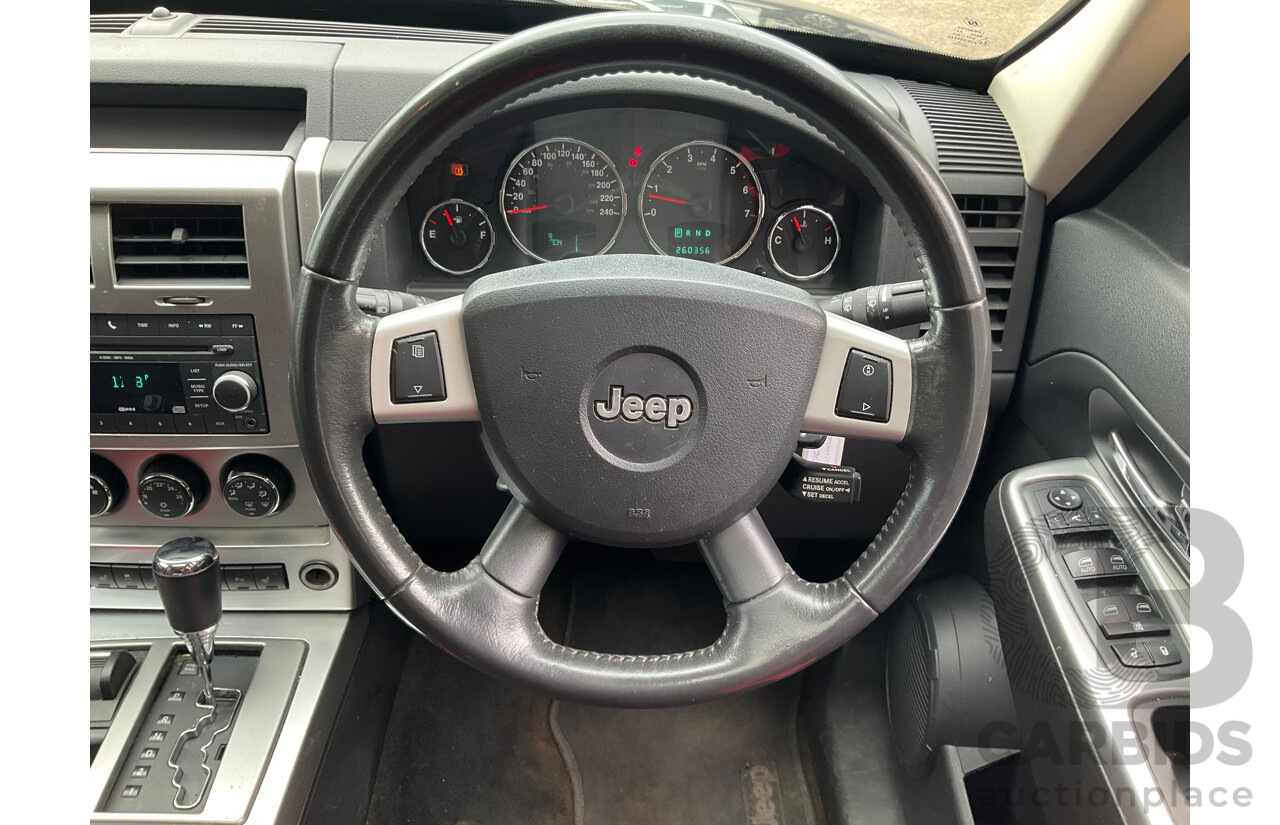 7/2010 Jeep Cherokee Limited (4x4) KK 4d Wagon Briliant Black Crystal Pearl V6 3.7L