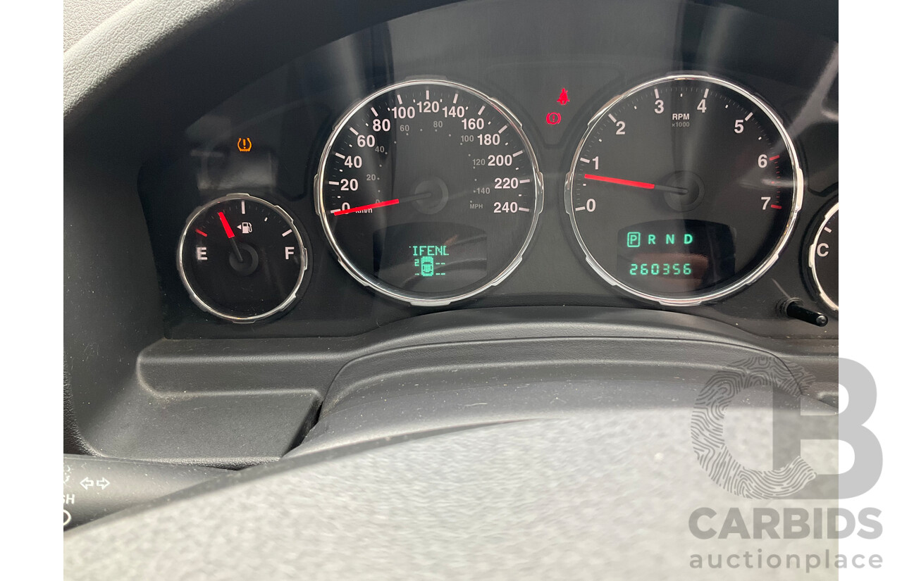 7/2010 Jeep Cherokee Limited (4x4) KK 4d Wagon Briliant Black Crystal Pearl V6 3.7L