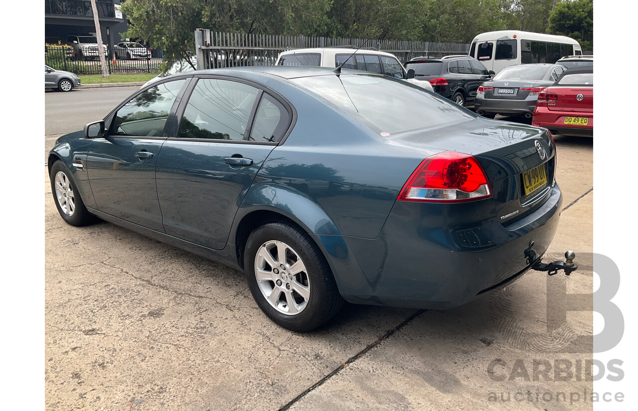 6/2008 Holden Commodore Omega VE MY09 4d Sedan Impulse Blue V6 3.6L