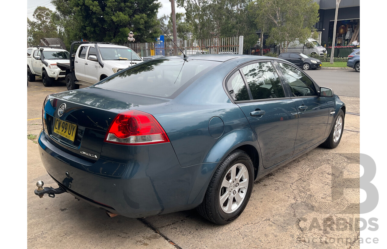 6/2008 Holden Commodore Omega VE MY09 4d Sedan Impulse Blue V6 3.6L