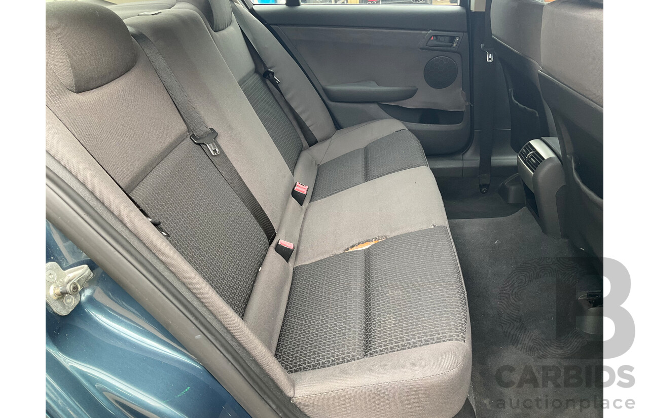 6/2008 Holden Commodore Omega VE MY09 4d Sedan Impulse Blue V6 3.6L